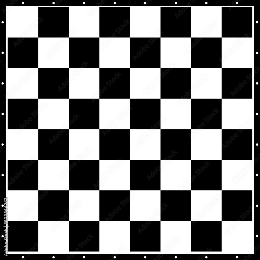 Fototapeta premium editable vector chess board