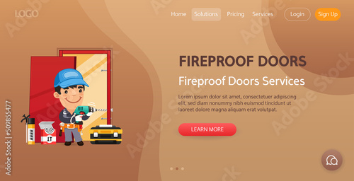 Fireproof Doors Website Template
