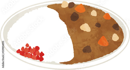 カレーライス
