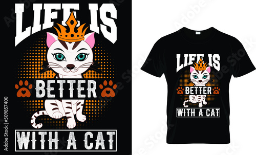 This is new Cat T-shirt design...