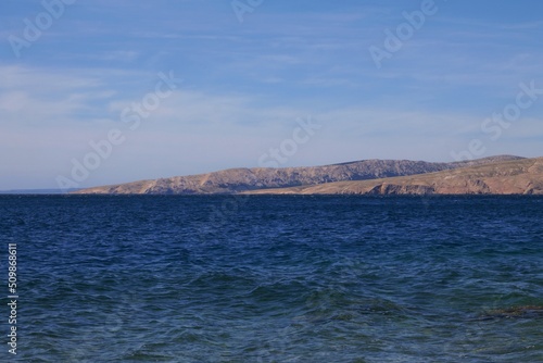 coast of island in croatia near Senj