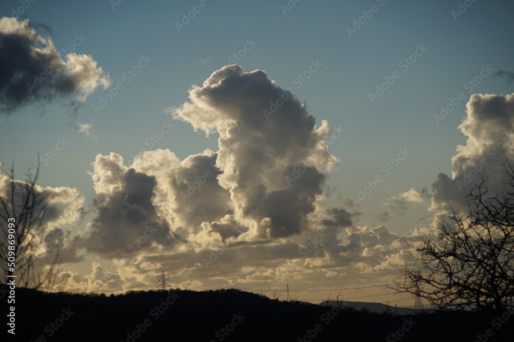 Fototapeta premium clouds at sunset