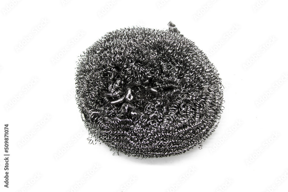 Dish cleaner isolated on white background. Dish cleaner isolated on white background.