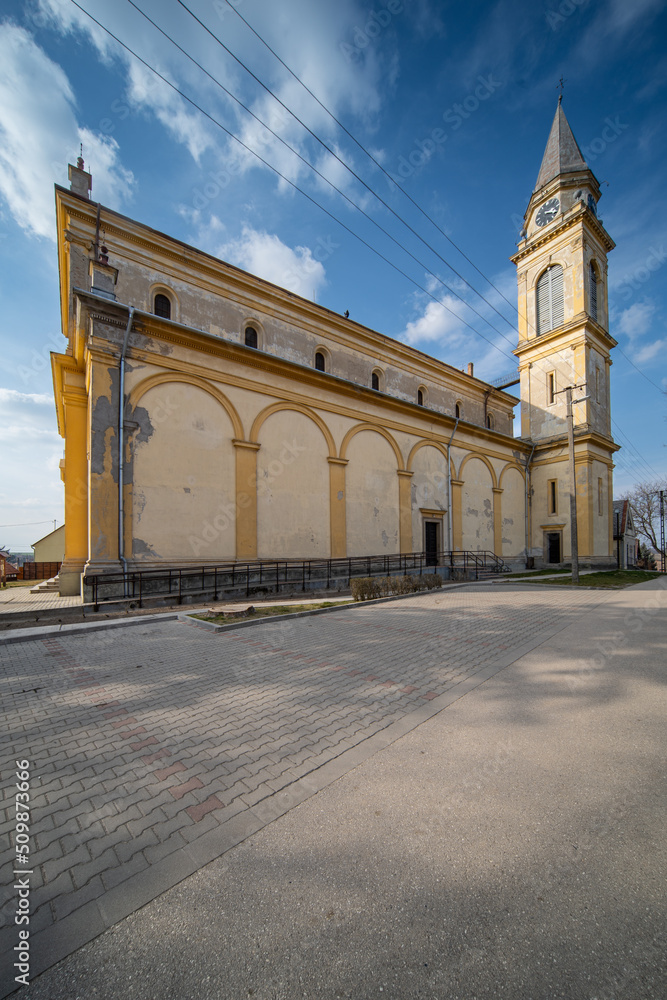 Church in Dobrogkoz, Hungary