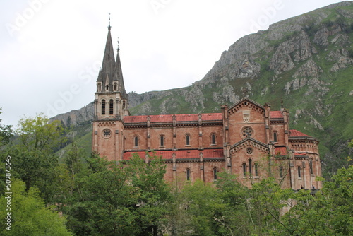 Basílica de Covadonga en Asturias