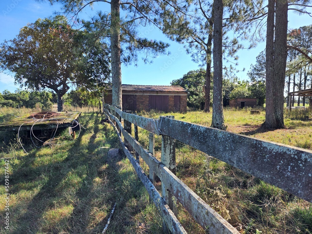 Fototapeta premium antiga casa de campo