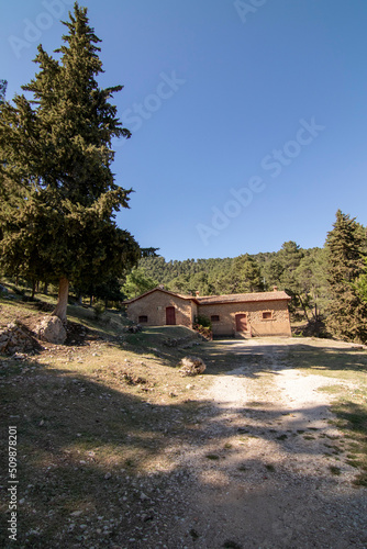 Trails with wonderful views of the Sierra De Cazorla, Spain. Nature tourism concept. © mialcas