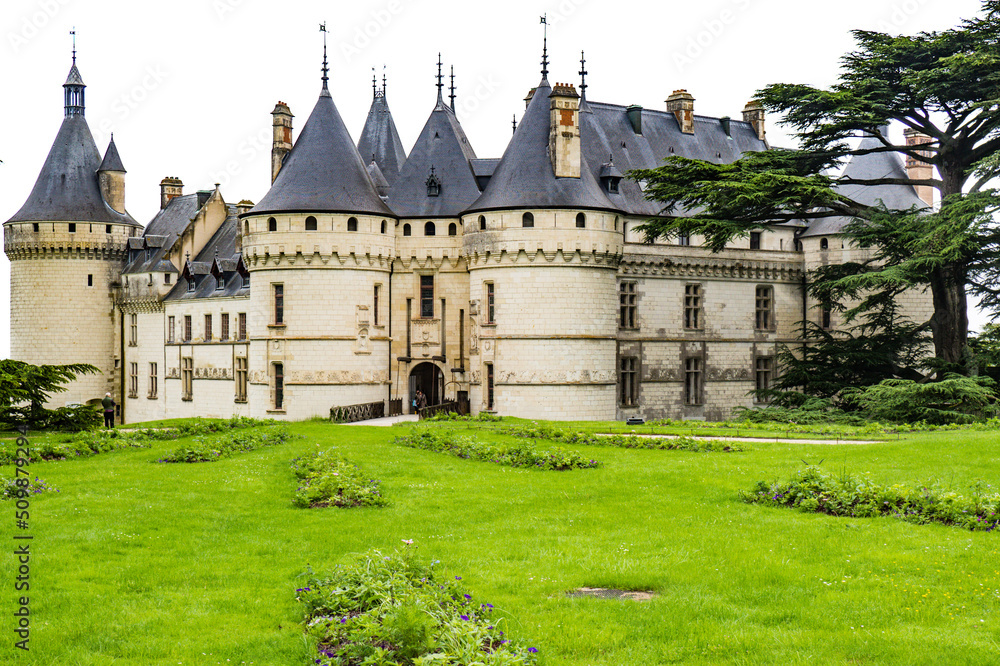 Chaumont castle in France