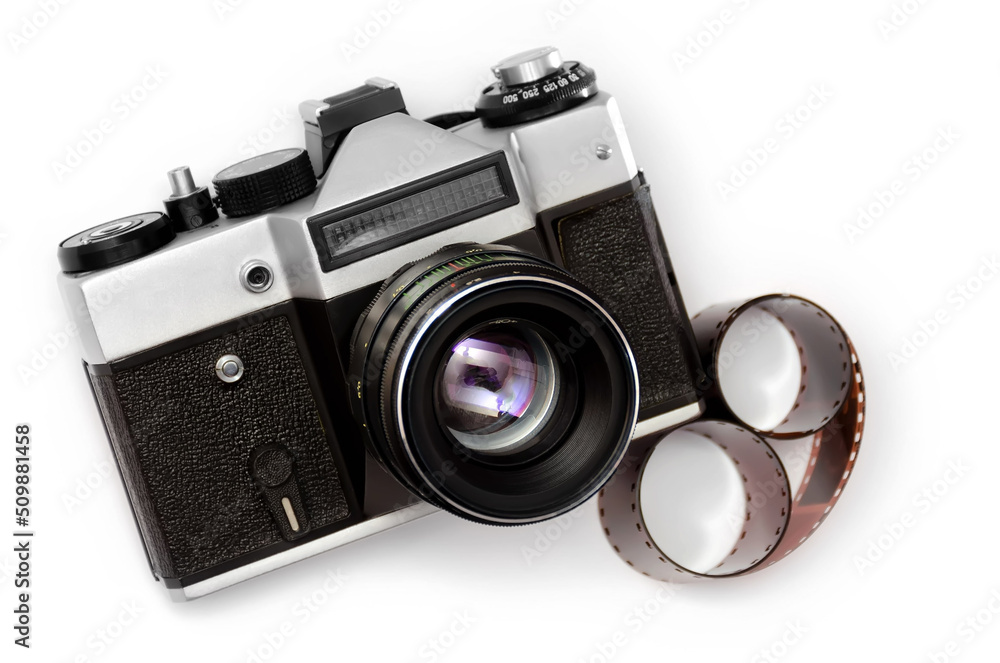 Retro camera and photographic film