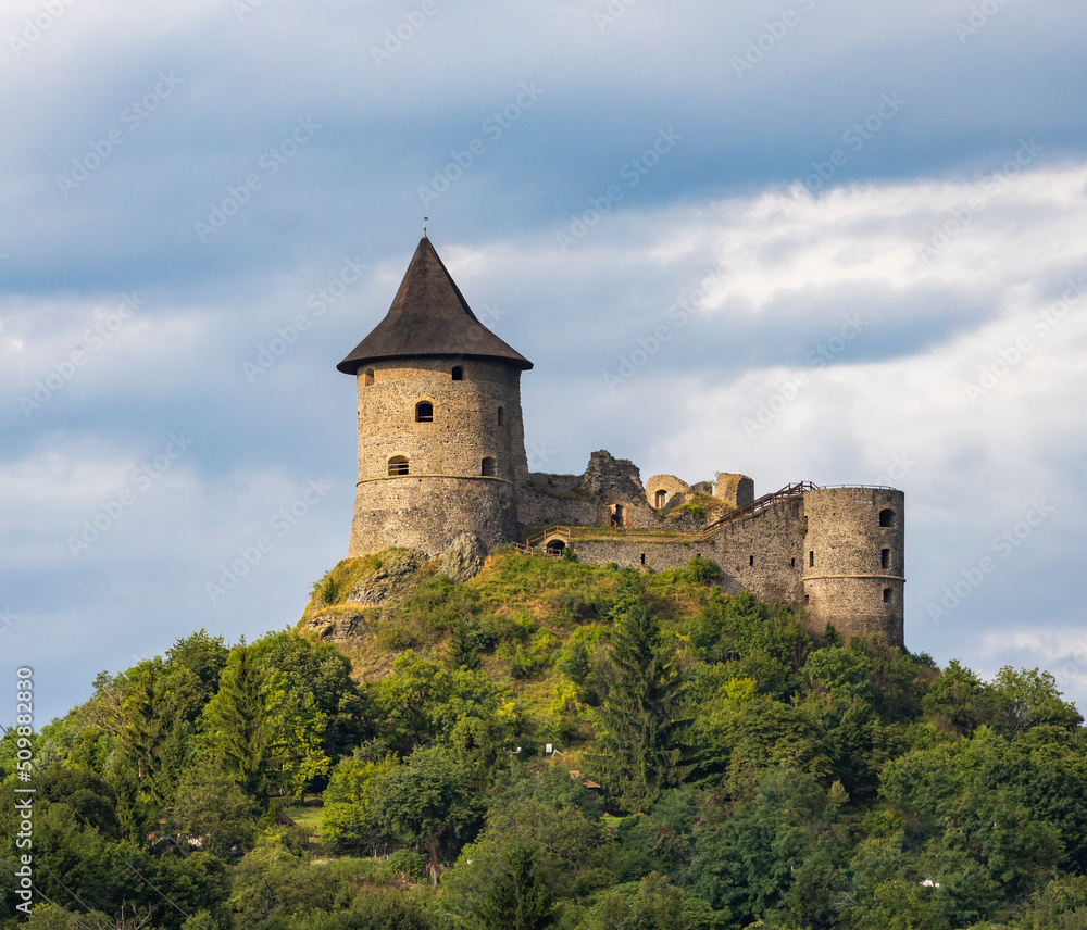 castle Somoska on Slovakia Hungarian border