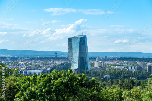 Frankfurt european central bank photo