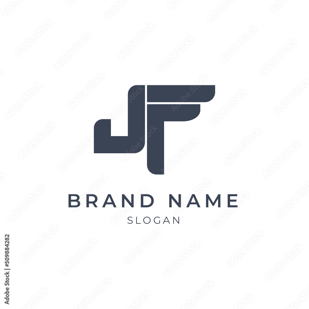 JF Letters Monogram Logo JF Letters Monogram Logo