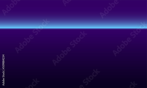 Background of the evening blue horizon on the sea. Luminous sea distance