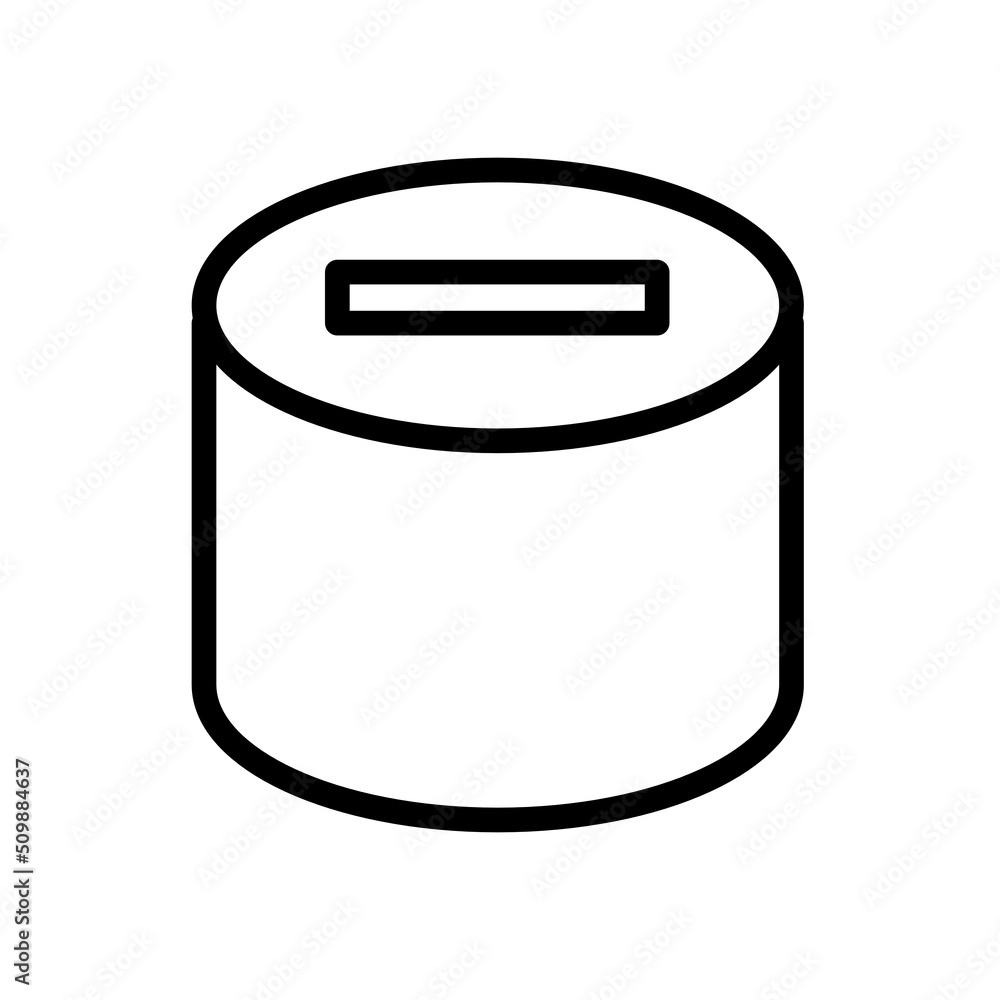 Skarbonka moneybox - ikona wektorowa Skarbonka moneybox - ikona wektorowa