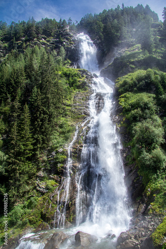 Großer Wasserfall im Ötztal photo