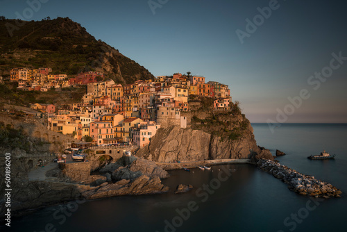 Sunrise in Manarola