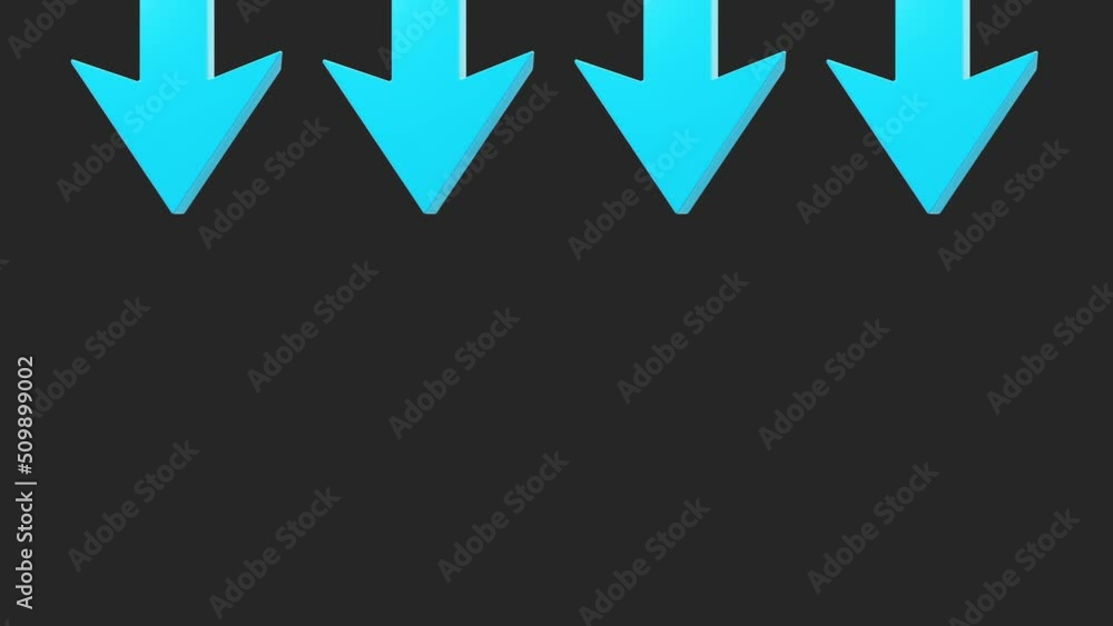 Animated arrows on dark background. It can be used in social networks, presentations, news or others Animated arrows on dark background. It can be used in social networks, presentations, news or others