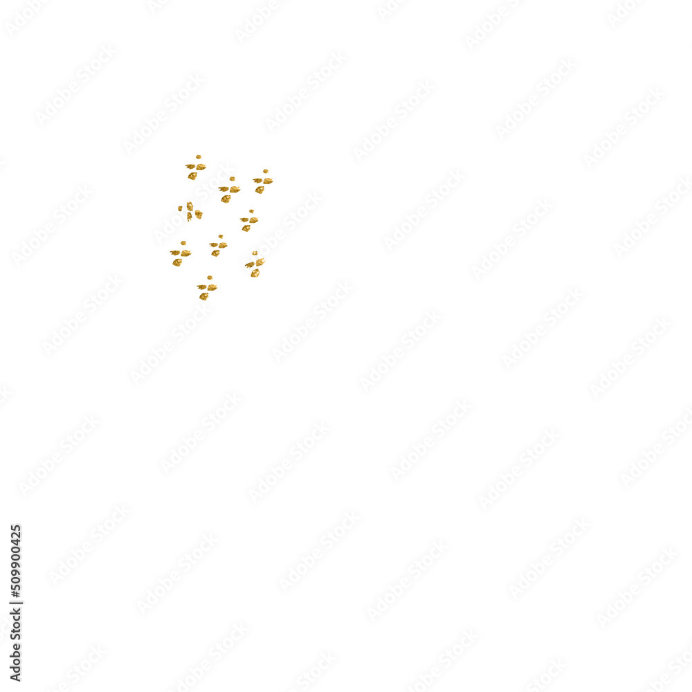 Isolated Separate Ready to Use PNG Transparent Background Gold Design Elements for Logo, Poster, Label, Packaging