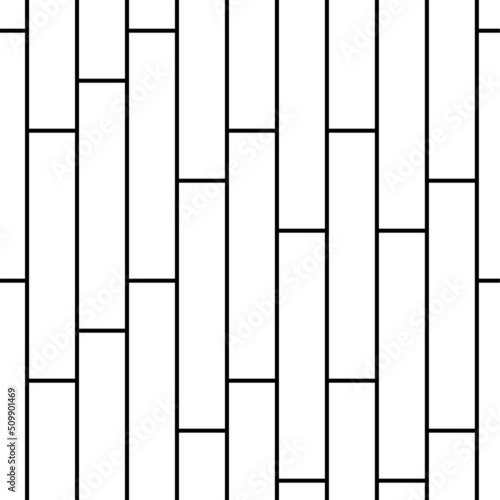 Wooden floor parquet