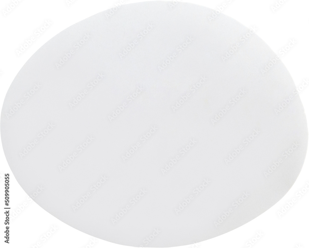 Blank white paper sticker label isolated Blank white paper sticker label isolated