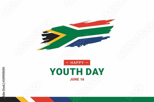 South Africa Youth Day. Vector Illustration. The illustration is suitable for banners, flyers, stickers, cards, etc.