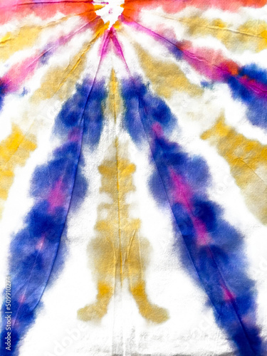 Canvastavla Tie Dye Spiral Textured Overlay