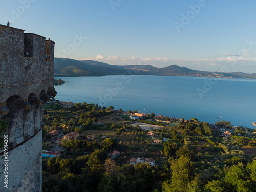 Il Castello degli Odescalchi sul lago di Bracciano