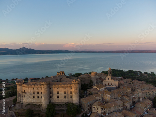 Il Castello degli Odescalchi sul lago di Bracciano