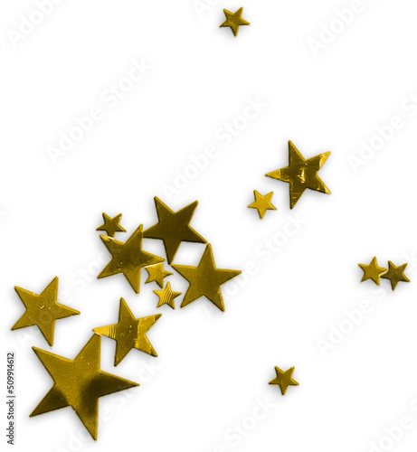 Canvas Print Stars Confetti