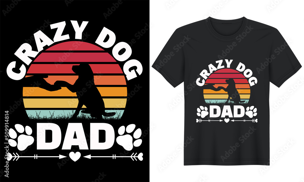 Dog t shirt design