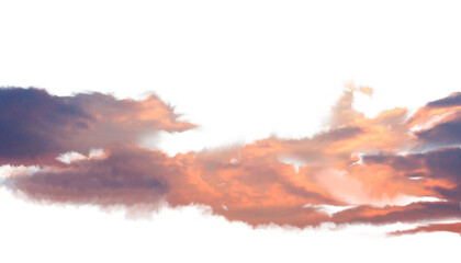 Sunset cloud overlay