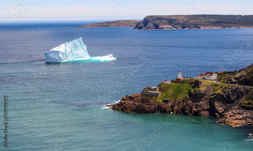 view of the coast of Newfoundland photo