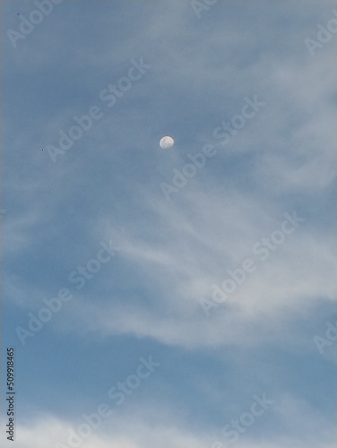 moon and clouds