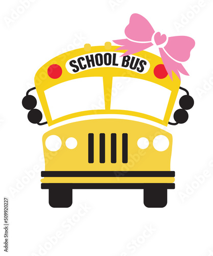 school bus svg, school svg, back to school svg, monogram svg, school bus monogram svg, school bus name frame split monogram svg, school png

