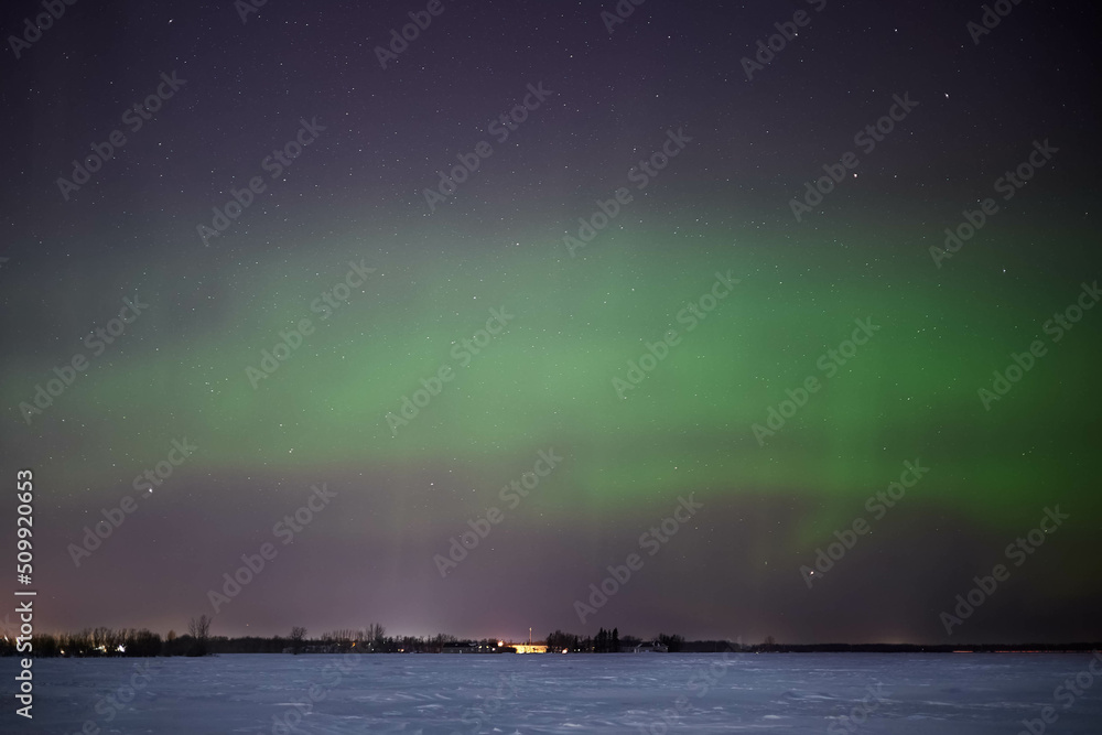 Aurora in the prairies