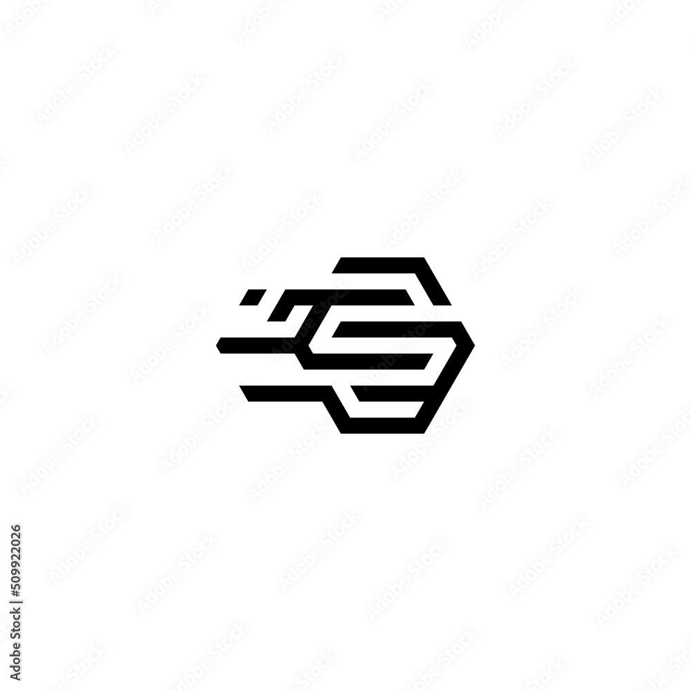 s initial logo design vector template s initial logo design vector template