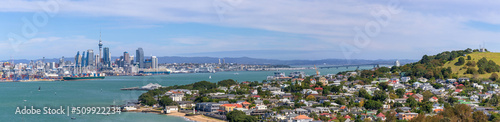 Ackland city panoramic view, New Zealand © NMint