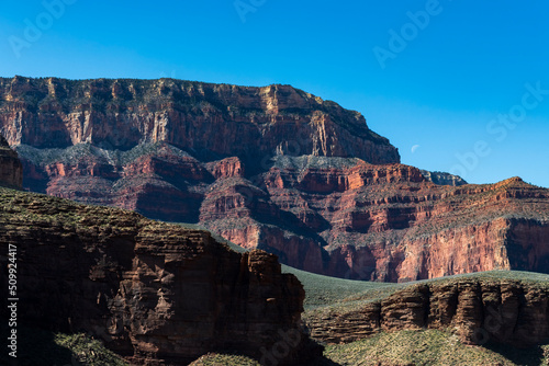 Landscape photograph from the South Kaibab Trail in the Grand Canyon in Arizona.