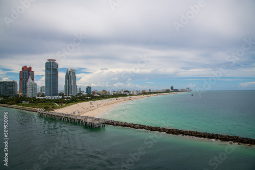 Miami Skyline on the Water