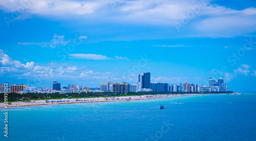 Miami Skyline on the Water © Penny Britt
