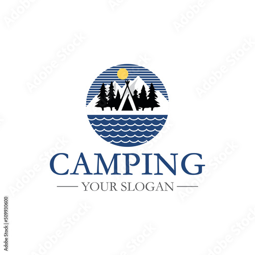 Camping Logo , Adventure Logo Vector