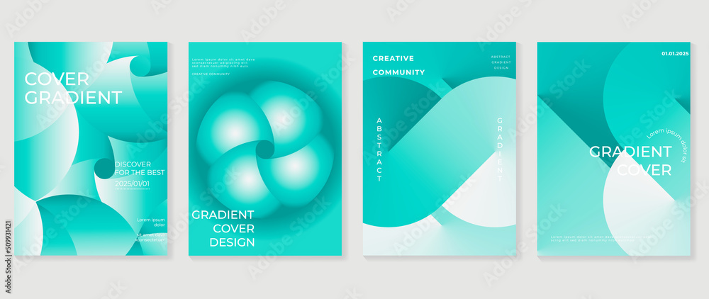 Fluid gradient background vector. Futuristic style colorful posters with vibrant color, liquid dynamic shapes, lines. Modern gradient wallpaper design for social media, idol poster, banner, flyer.