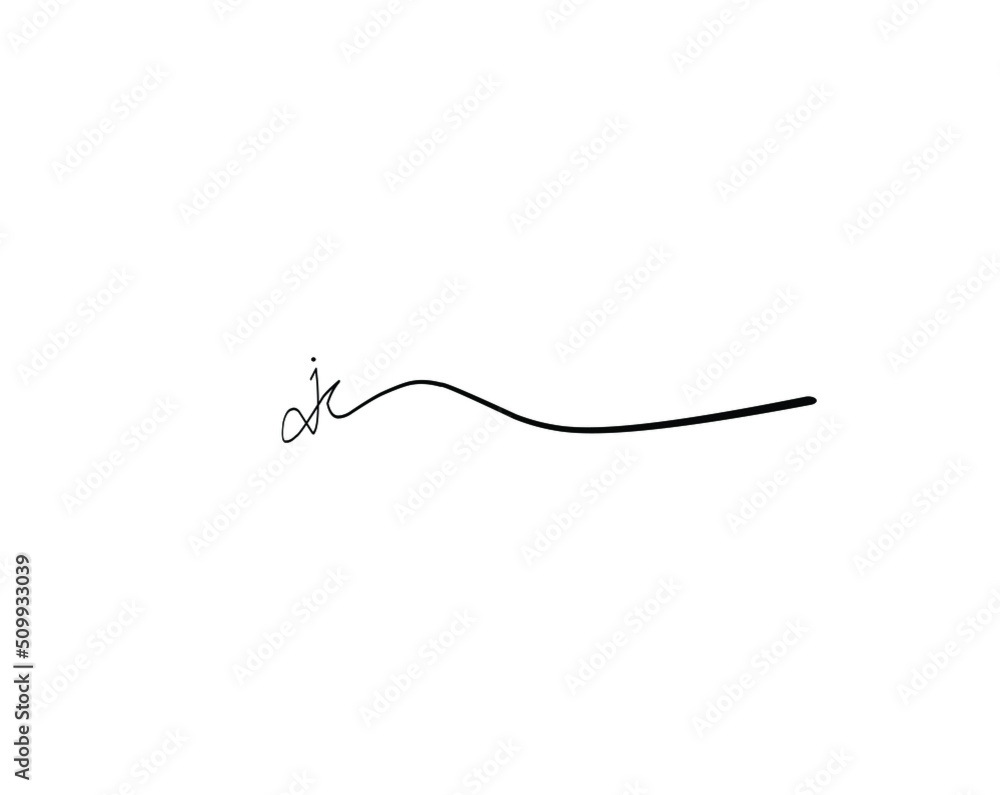 jc initial handwriting logo vector jc initial handwriting logo vector