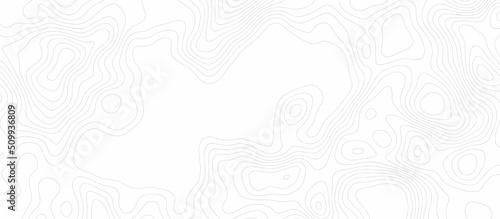 Marine abstract modern texture. Topography landscape. The stylized height of the topographic contour in lines and contours. Ultra wide size. Vector illustration.