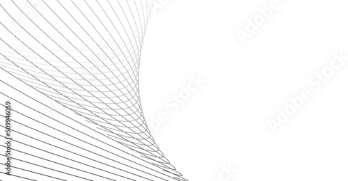 Modern Abstract Background. Abstract wave element for design. Wave with lines created using blend tool. Curved wavy line png 