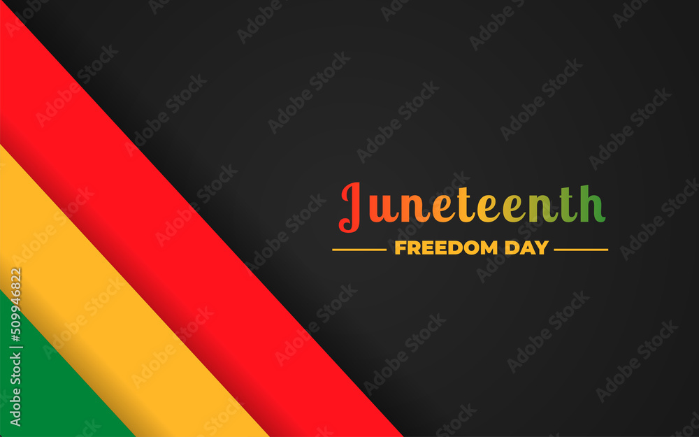 Juneteenth day, Juneteenth Independence Day. Freedom or Emancipation day. Annual American holiday, celebrated in June 19. African-American history