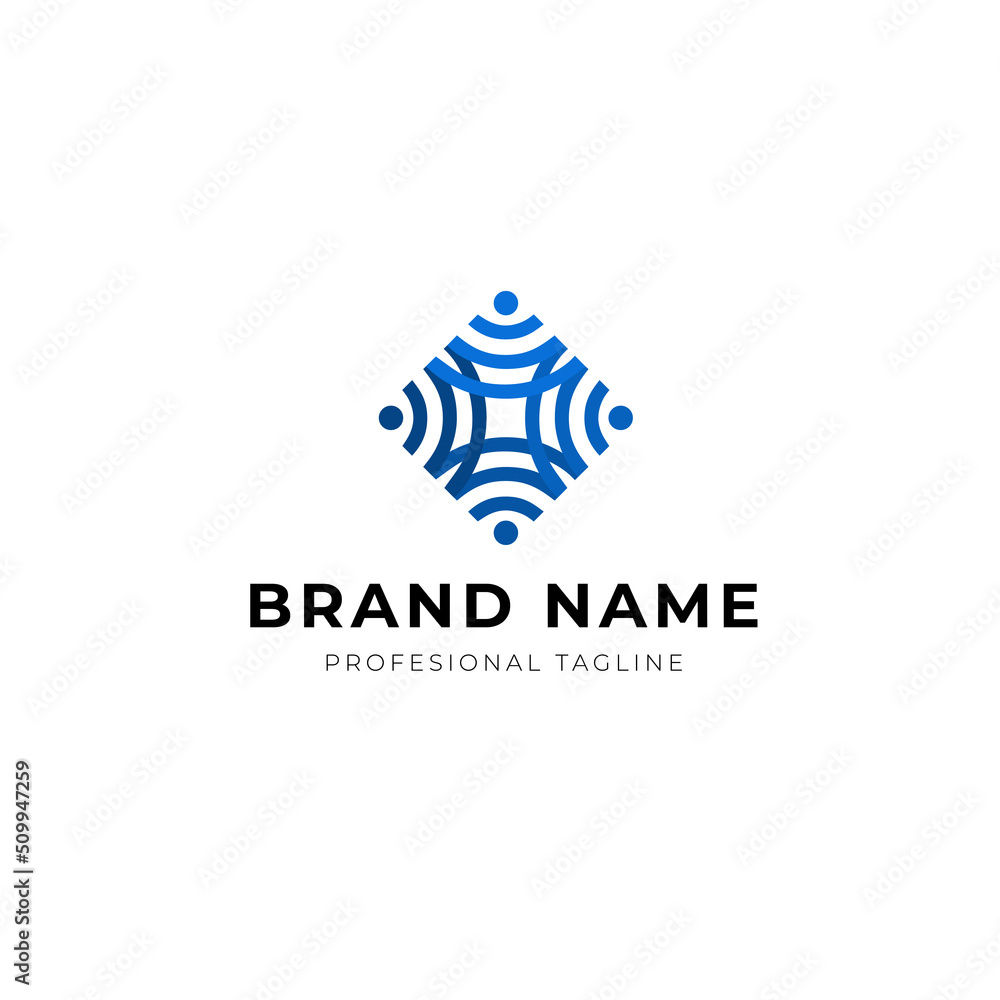 Technology logo design concept vector Technology logo design concept vector