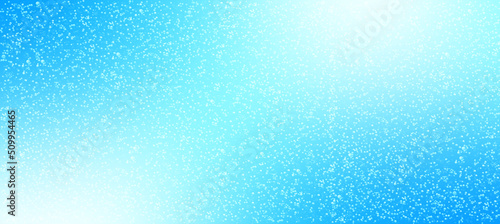 Abstract Light Blue Background Image with Water Drops