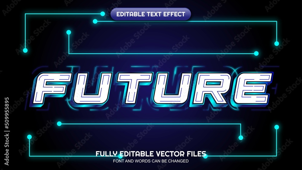 3d editable text future themed 3d editable text future themed