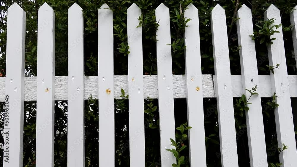 Skagen Denmark A white picket fence in a yard. Skagen Denmark A white picket fence in a yard.